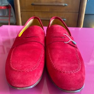 Thompson , size eu 43 ( us 10), red